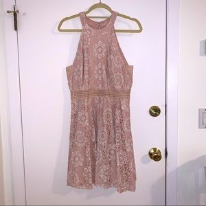 City Triangles, fit and flare lace dress, XXL